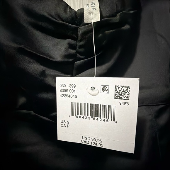 American Eagle Satin Off The Shoulder Maxi Dress - Picture 3 of 3